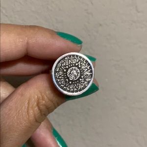 Sterling Silver Aztec Ring